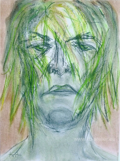 Motiv: Portrait abstrakt