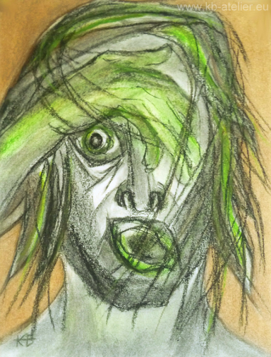Motiv: Portrait abstrakt