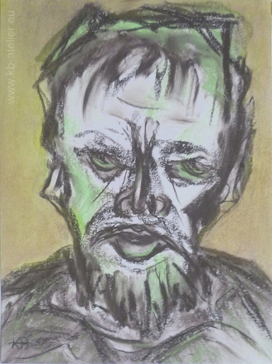 Motiv: Portrait abstrakt